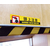 エスコ 50mm×10m 標示テープ[回転物注意] FCJ015N-EA983DJ-3-イメージ3