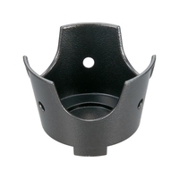 エムテートリマツ アルミ丸コンロ (黒) 2K10220 FCM8774-010899003