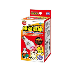 マルカン 保温電球 40W FC285PJ-HD-40-イメージ1