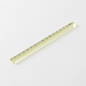 デザインフィル レンズ定規 15cm 黄色 FCD202G-42307006-イメージ3