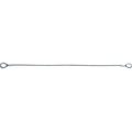 トラスコ中山 TRUSCO ワイヤロープスリング Eタイプ アルミロック 6mm×2.5m FC808GR-8370615