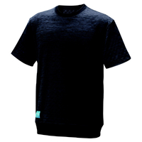 コラントッテ リカバリーウェア ショートスリーブ S 杢グレー AJCJB09S