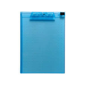 リヒトラブ AQUA DROPs クリップボード A4タテ 青 F867869-A5010-8-イメージ1