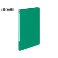 コクヨ レターファイル(色厚板紙) A4タテ とじ厚12mm 緑 10冊 1箱(10冊) F835923-ﾌ-550G
