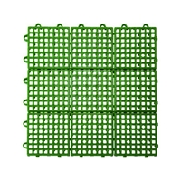 トラスコ中山 抗菌・防炎ジョイントスノコ グリーン FC366JH-1245802