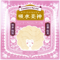 日繊商工 Fuwamoco Marche 吸水美神 ショートからロングヘア用 1枚入 ベージュ ｷﾕｳｽｲﾋﾞｼﾞﾝﾍｱﾀｵﾙﾍﾞ-ｼﾞﾕ