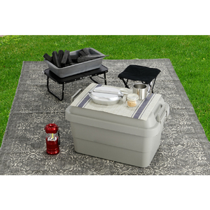 トラスコ トランクカーゴ ５０Ｌ グレー TRUSCO 道具箱“トランクカーゴ” GYC-50-イメージ5