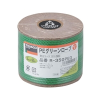 トラスコ中山 PEグリーンロープ 3つ打 線径3mm×長さ50m FC508GF-5112982