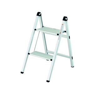 トラスコ中山 薄型幅広踏台(片側昇降タイプ) 2段 高さ520mm FC835HE-2074444-イメージ1