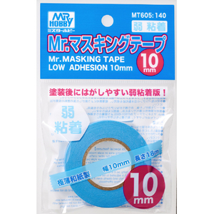 GSIクレオス Mr．マスキングテープ 弱粘着10mm MT605MRﾏｽｷﾝｸﾞﾃ-ﾌﾟｼﾞﾔｸﾈﾝ10-イメージ1