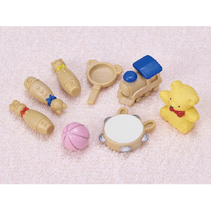 エポック社 シルバニアファミリー  DF-20 おもちゃいっぱいセット-しろウサギ・パンダの赤ちゃん- ｼﾛｳｻｷﾞﾊﾟﾝﾀﾞﾉｱｶﾁﾔﾝDF20-イメージ7