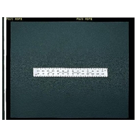 エスコ 直尺 スチール製 300×25.4mm FCZ5675-EA720YE-300
