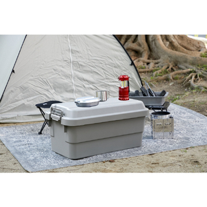 トラスコ トランクカーゴ ７０Ｌ グレー TRUSCO 道具箱“トランクカーゴ” GYC-70-イメージ3