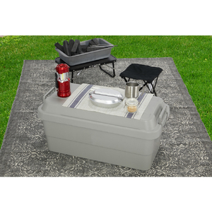 トラスコ トランクカーゴ ７０Ｌ グレー TRUSCO 道具箱“トランクカーゴ” GYC-70-イメージ5