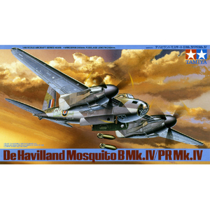 タミヤ 1/48 傑作機シリーズ No．66 デ･ハビランド モスキートB Mk．IV/PR Mk．IV T48ﾋ66ﾓｽｷ-ﾄBN-イメージ1
