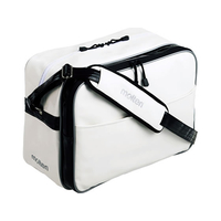 モルテン エナメルバッグ Lサイズ 白×黒 FCJ752D-KM0074WK