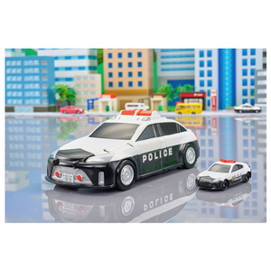 タカラトミー トミカビークルタウン 変形パトロールカー (トミカ付き) ﾄﾐｶﾋﾞ-ｸﾙﾀｳﾝﾍﾝｹｲﾊﾟﾄﾛ-ﾙｶ--イメージ1