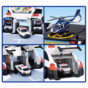 タカラトミー トミカビークルタウン 変形パトロールカー (トミカ付き) ﾄﾐｶﾋﾞ-ｸﾙﾀｳﾝﾍﾝｹｲﾊﾟﾄﾛ-ﾙｶ--イメージ2