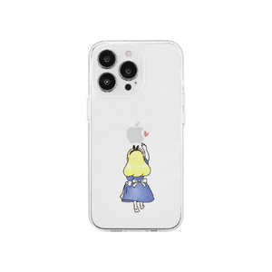 AKAN iPhone 15 Pro用ソフトクリアケース アリス AK25650I15PR-イメージ1