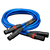 ゾノトーン インターコネクトケーブル XLR(1．5mペア) GRANSTERシリーズ ブルー GRANSTER AC-3000 XLR1.5M-イメージ1