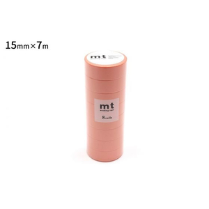 カモ井 mt 8P サーモンピンク 15mm×7m FC840RU-MT08P188R-イメージ2