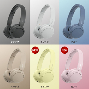 SONY ワイヤレスステレオヘッドセット イエロー WHCH520Y-イメージ16