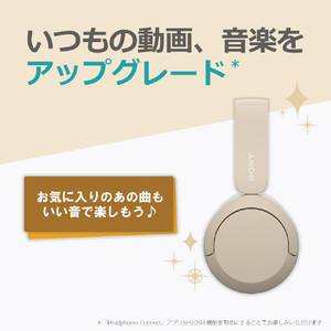 SONY ワイヤレスステレオヘッドセット イエロー WHCH520Y-イメージ5