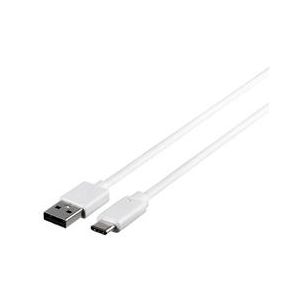 BUFFALO USB2．0ケーブル(A to C) (1．5m) ホワイト BSUAC215WH-イメージ1