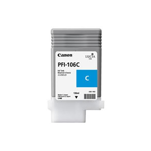 キヤノン インクタンク 顔料シアン 130ml PFI-106C F883621-6622B001-イメージ1