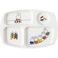 関東プラスチック工業 メラミン子供食器 ミッフィーとおともだち 角ランチ皿 CM-20FT FC027LD-1263660
