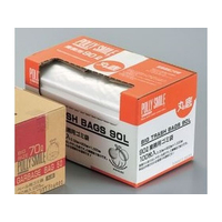 吉忠化学工業 業務用 丸底 ゴミ袋 半透明90L 100枚 FC893LL-4375300