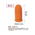 プラス 指サック A 大サイズ 50個入 オレンジ KM-203H FCC5089-35964/KM-203H-イメージ6