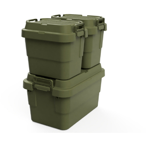 トラスコ トランクカーゴ フラット天板仕様 ２０Ｌ ОＤ色 TRUSCO 道具箱“トランクカーゴ” フラット天板仕様 ODCF-20-イメージ3
