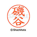 シヤチハタ ネームペン用ネーム シルバー 既製 磯谷 FC45996-X-GPS-0225