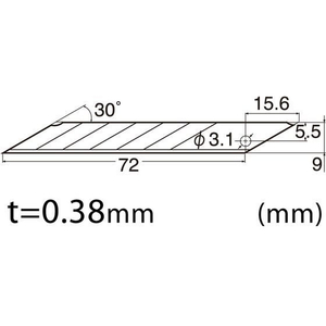 NT カッター替刃セット BP FCB657H-SET-AD950P-イメージ6