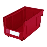 トラスコ中山 TRUSCO/スタッキングコンテナ 9.6L レッド TSC240R FCD501D-2083357