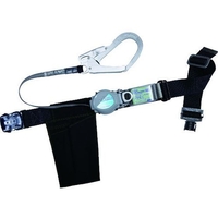 藤井電工 ツヨロン/胴ベルト型墜落制止用器具 ツーウェイリトラ 軽量ワンタッチ 黒M FC886FC-1636631