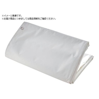 トラスコ中山 TRUSCO/白防炎シート5.4X5.4 目付350G TBSP-5454 FCD311C-2619797