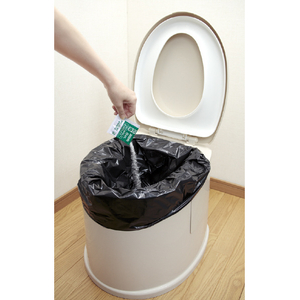 サンコー トイレ非常用袋 抗菌凝固剤付10回分 RB03-イメージ2
