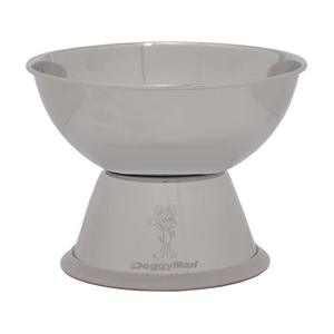 ドギーマン ステンレスのテーブル食器 犬用 M FCJ196K-イメージ1