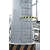 エスコ 45mm×5m トラテープ(蛍光 黒/黄) FCJ017N-EA983F-45L-イメージ2