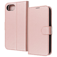 レイアウト iPhone 16e用Like standard 耐衝撃 マグネットベルト シンプル 手帳型レザーケース シャイニーピンク RT-P50ELC1/P