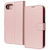 レイアウト iPhone 16e用Like standard 耐衝撃 マグネットベルト シンプル 手帳型レザーケース シャイニーピンク RT-P50ELC1/P-イメージ1