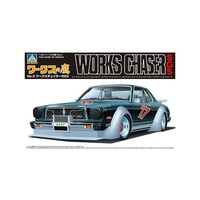 アオシマ Aｸﾞﾗﾁﾔﾝﾀｶ3ﾜ-ｸｽﾁｴｲｻ-SGS 1/24 ワークスの鷹 No．3 ワークス 