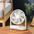 Life on Products 3WAYスリムデスクファン PRISMATE リリーホワイト PR-F082-LW-イメージ2