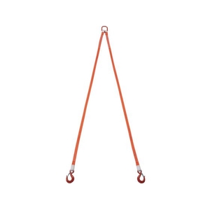 トラスコ中山 TRUSCO/2本吊ベルトスリングセット 25mm幅X2m FC362YW-2580318-イメージ1