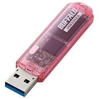 BUFFALO USB3．0対応 USBメモリ スタンダードモデル(64GB) ピンク RUF3-C64GA-PK