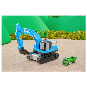 タカラトミー トミカビークルタウン 変形ショベルカー (トミカ付き) ﾄﾐｶﾋﾞ-ｸﾙﾀｳﾝﾍﾝｹｲｼﾖﾍﾞﾙｶ--イメージ1