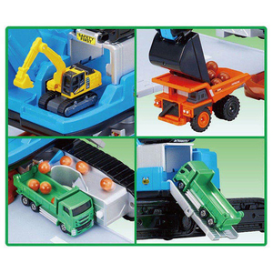 タカラトミー トミカビークルタウン 変形ショベルカー (トミカ付き) ﾄﾐｶﾋﾞ-ｸﾙﾀｳﾝﾍﾝｹｲｼﾖﾍﾞﾙｶ--イメージ2