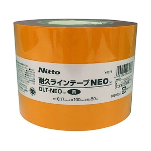 ニトムズ 耐久ラインテープDLT-NEO100×50黄 黄1000.17506 FC648HN-1931949-イメージ2